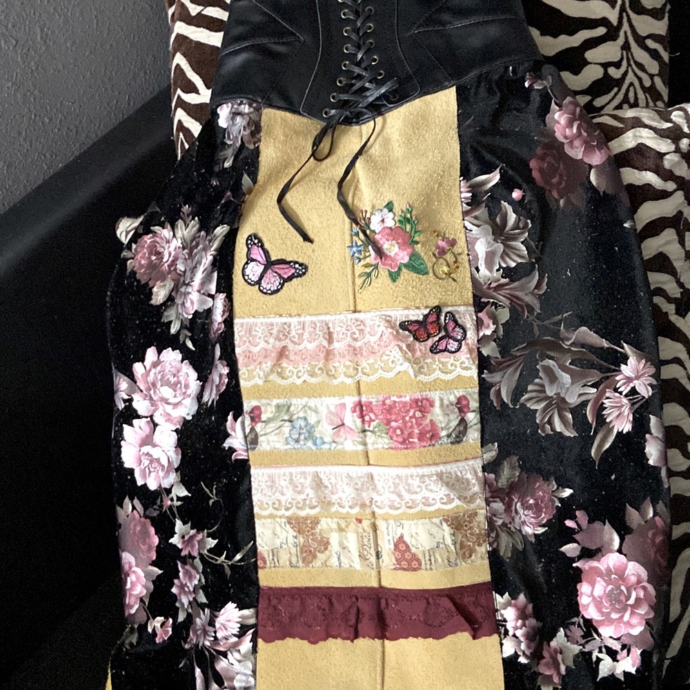 Authentic Native American ribbon skirt